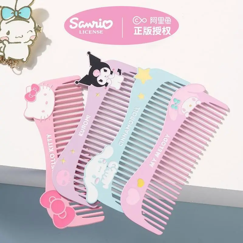 Kawaii Sanrio Comb Kurumi My Melody Cinnamon Roll Creative Student Cute Portable Anti-static Smooth Metal Hair Comb Girl Gift
Kawaii Sanrio Comb Kurumi My Melody Cinnamon Roll Creative Student Cute Portable Anti-static Smooth Metal Hair Comb Girl Gift