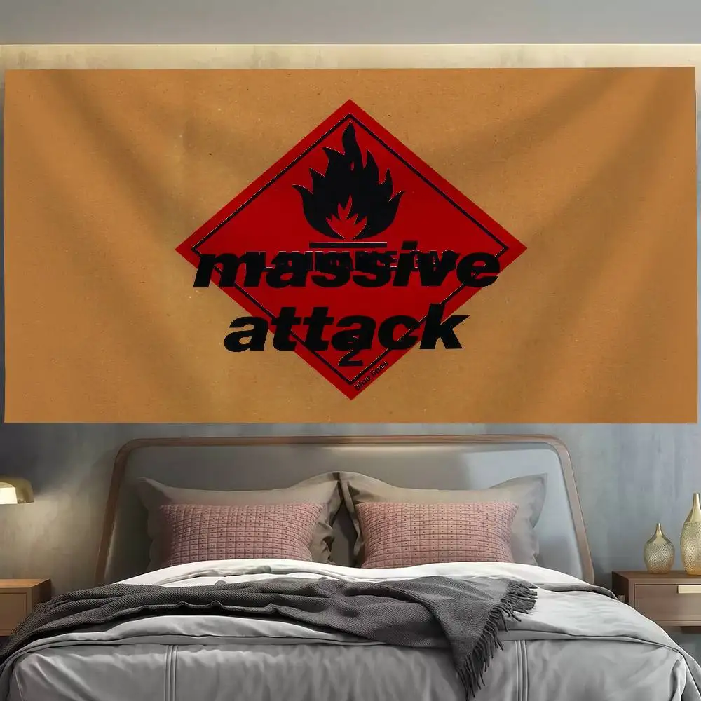 Band M-Massive A-Attack Flag Decoration Outdoor Picnic Party Home Camping Party Art Hanging Banner
Band M-Massive A-Attack Flag Decoration Outdoor Picnic Party Home Camping Party Art Hanging Banner