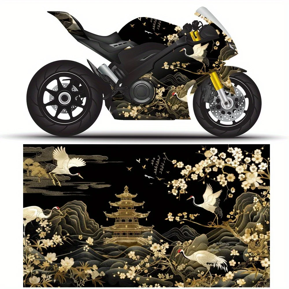 Восточная элегантная виниловая пленка для мотоцикла из ПВХ, самоклеящаяся водонепроницаемая наклейка, декоративная пленка против царапин для кузова велосипеда, DIY C
Восточная элегантная виниловая пленка для мотоцикла из ПВХ, самоклеящаяся водонепроницаемая наклейка, декоративная пленка против царапин для кузова велосипеда, DIY C