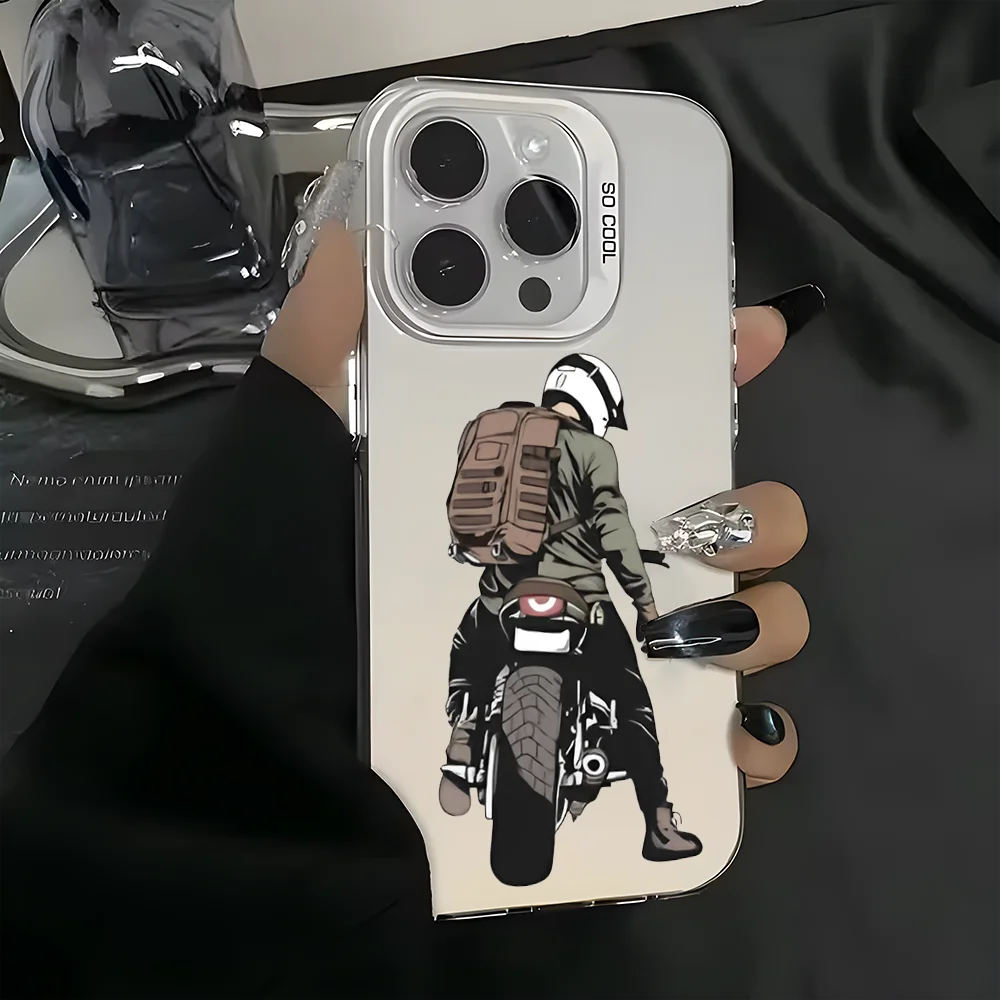Trendy Male Locomotive Mobile Phone Case For iPhone 16 15 14 13 12 11 Pro Max White Ultra-thin Soft Candy Abrazine Funda
Trendy Male Locomotive Mobile Phone Case For iPhone 16 15 14 13 12 11 Pro Max White Ultra-thin Soft Candy Abrazine Funda