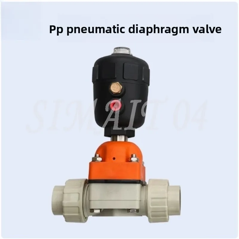 Double Acting Pneumatic Diaphragm Valve (G661X-6U): For UPVC, CPVC, PVDF, PPH Materials 
Double Acting Pneumatic Diaphragm Valve (G661X-6U): For UPVC, CPVC, PVDF, PPH Materials