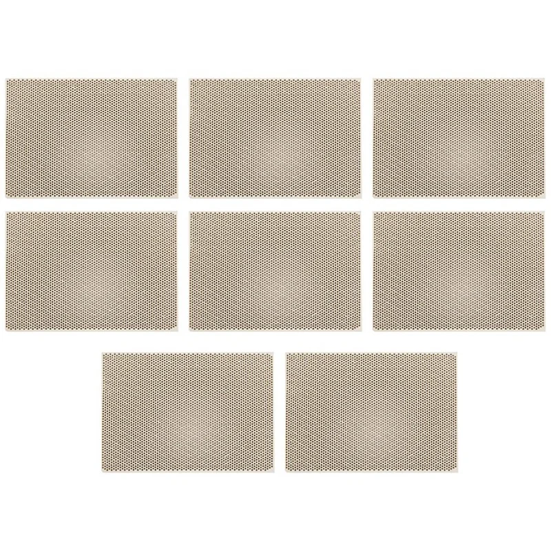 8X Ceramic Honeycomb Soldering Board Heating For Gas Stove Head 135X95x13mm New
8X Ceramic Honeycomb Soldering Board Heating For Gas Stove Head 135X95x13mm New