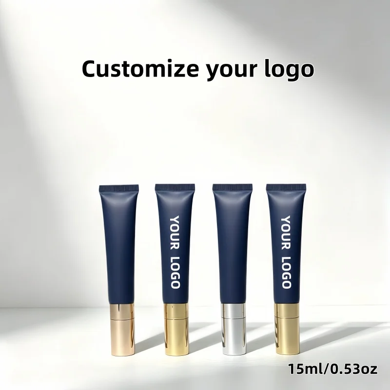 【Logo Custom】50Pcs Customized 15ml Indigo Lip Tube Paired with Zinc Alloy Eye Cream Tube Brush Head Multiple Massage Lid
【Logo Custom】50Pcs Customized 15ml Indigo Lip Tube Paired with Zinc Alloy Eye Cream Tube Brush Head Multiple Massage Lid