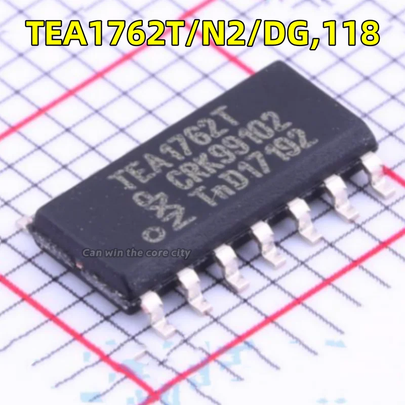 5-100 PCS/LOT Brand New TEA1762T/N2/DG, 118 TEA1762T SOIC-14 AC-DC Controller and Regulator
5-100 PCS/LOT Brand New TEA1762T/N2/DG, 118 TEA1762T SOIC-14 AC-DC Controller and Regulator