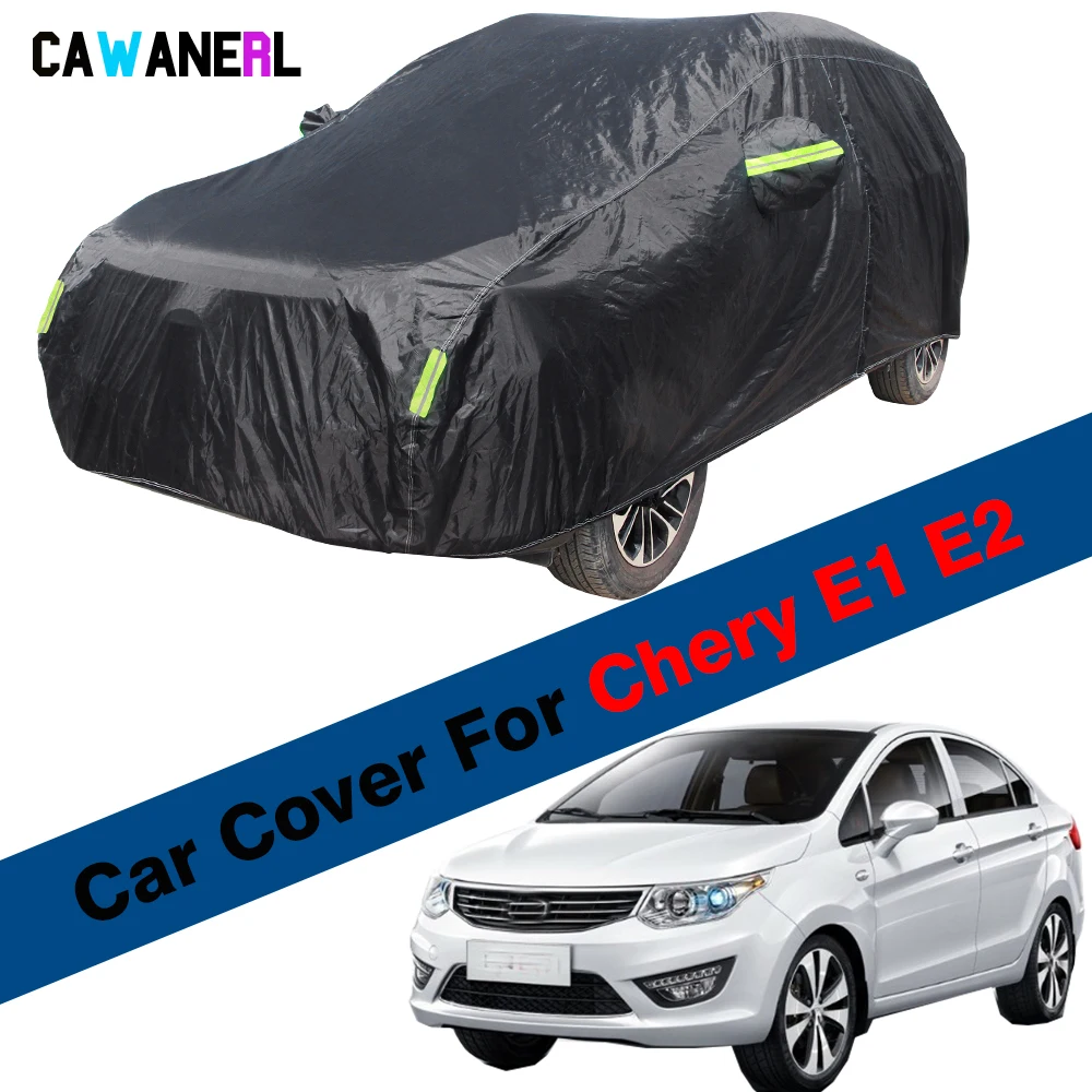 Full Black Car Cover Sun Shade Rain Snow Wind Resistant Waterproof Auto Cover Dustproof For Chery E1 E2 eQ2 Cowin C3 C3R
Full Black Car Cover Sun Shade Rain Snow Wind Resistant Waterproof Auto Cover Dustproof For Chery E1 E2 eQ2 Cowin C3 C3R