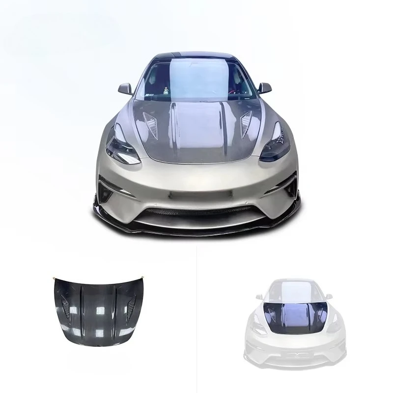 Car Modification CMST Style Glossy Carbon Fiber Engine Hood Engine Hood for Tesla Model 3 Body Kit Upgrade
Car Modification CMST Style Glossy Carbon Fiber Engine Hood Engine Hood for Tesla Model 3 Body Kit Upgrade