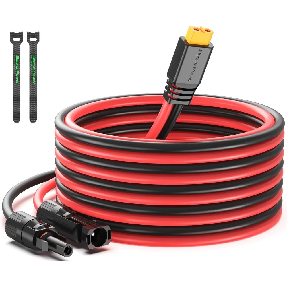 Удлинительный кабель 12AWG 20 футов от солнечной батареи XT60 для зарядки аккумулятора панели электростанции RV
Удлинительный кабель 12AWG 20 футов от солнечной батареи XT60 для зарядки аккумулятора панели электростанции RV