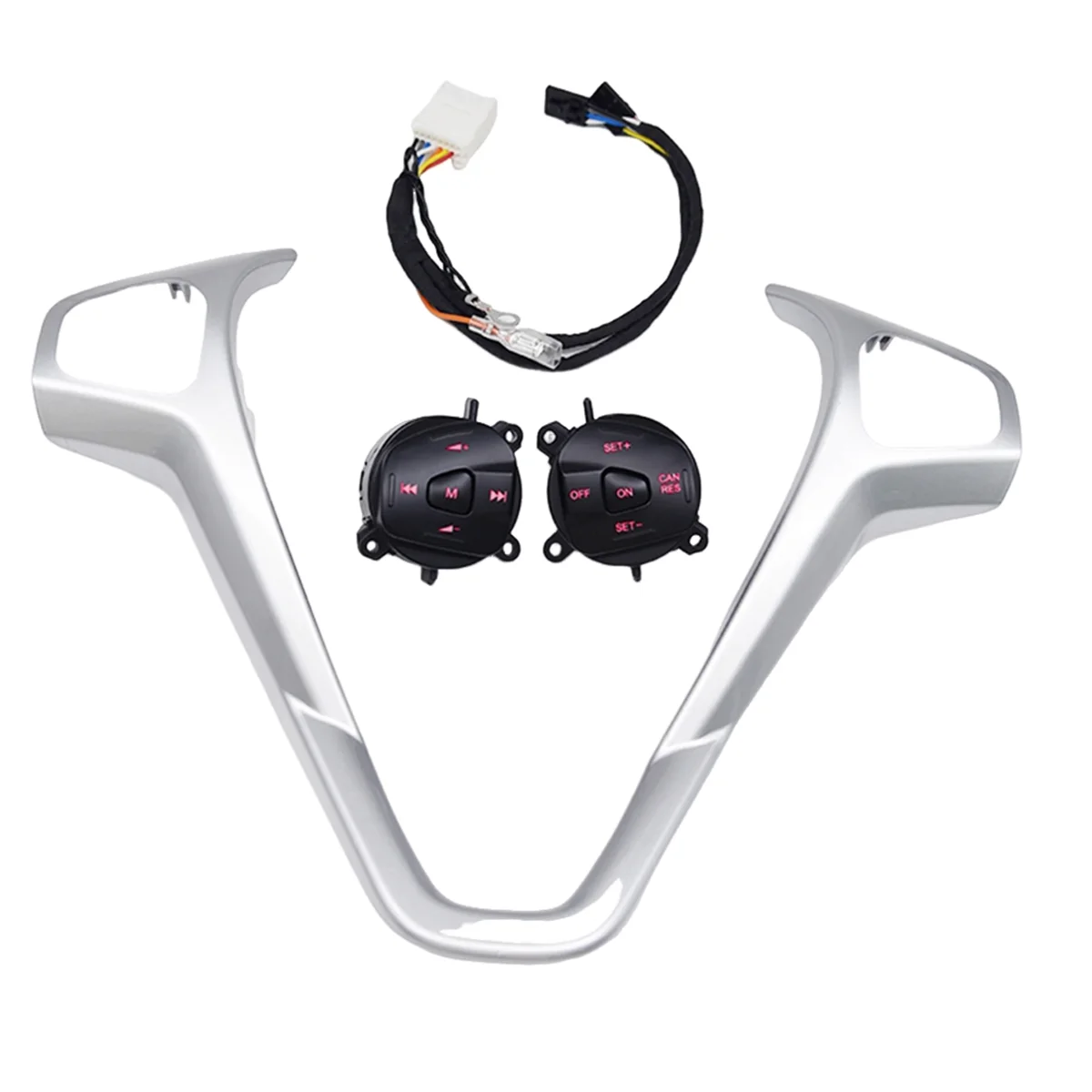 For Ford Fiesta MK7 MK8 Escort Ecosport Car Red LED Cruise Switch Button with Steering Wheel Trim Frame and
For Ford Fiesta MK7 MK8 Escort Ecosport Car Red LED Cruise Switch Button with Steering Wheel Trim Frame and