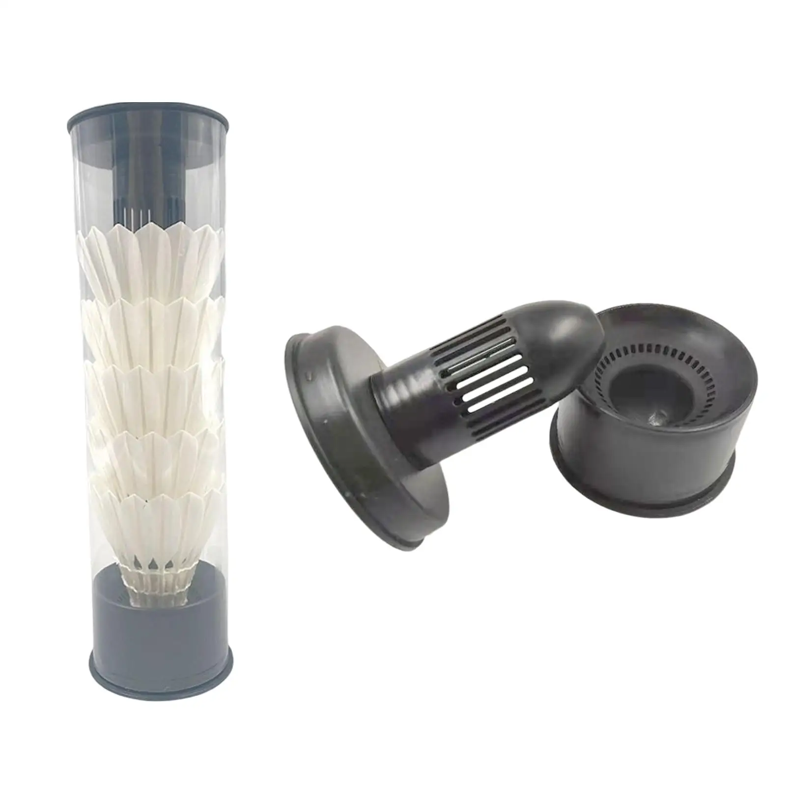 Shuttlecock Accessory Humidifier PVC Tube Cap Feather Badminton Ball Moisture Storage for Gym Practice
Shuttlecock Accessory Humidifier PVC Tube Cap Feather Badminton Ball Moisture Storage for Gym Practice