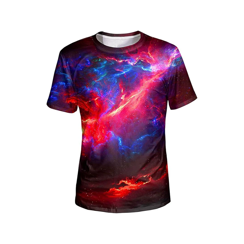 3D Galaxy Nebula T-Shirt Cosmic Space Print Short Sleeve Cotton Graphic Tee Unisex Top for Men Women Celestial Streetwear Fashio
3D Galaxy Nebula T-Shirt Cosmic Space Print Short Sleeve Cotton Graphic Tee Unisex Top for Men Women Celestial Streetwear Fashio
