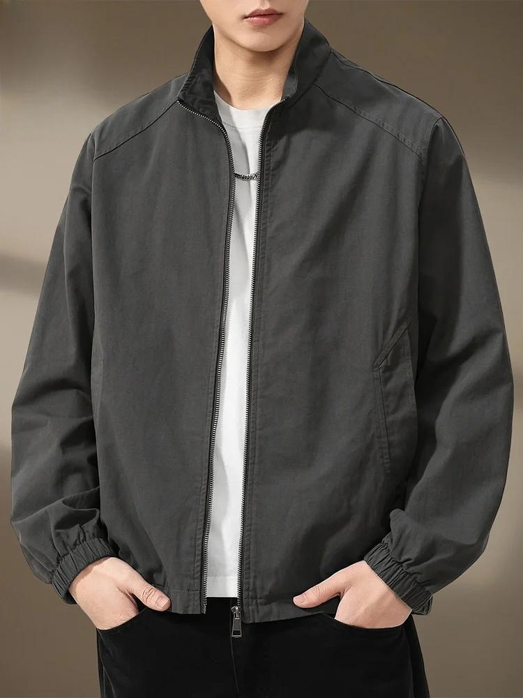 Весенняя хлопково-льняная куртка мужская повседневная простая модель 2026 года, новая рабочая одежда, пальто с воротником-стойкой, молодежная модная верхняя одежда
Весенняя хлопково-льняная куртка мужская повседневная простая модель 2026 года, новая рабочая одежда, пальто с воротником-стойкой, молодежная модная верхняя одежда