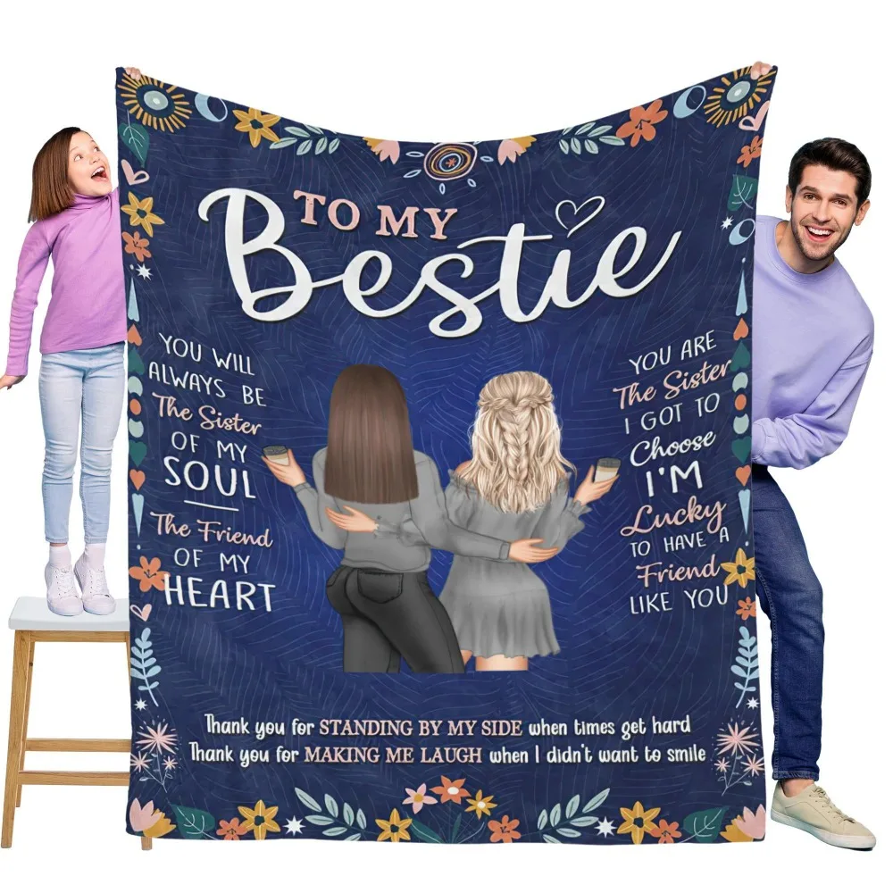 Sister Prints Christmas Birthday and Other Gifts, Sofa Bedroom Four Seasons Flannel Blanket Camping The Best Companion
Sister Prints Christmas Birthday and Other Gifts, Sofa Bedroom Four Seasons Flannel Blanket Camping The Best Companion