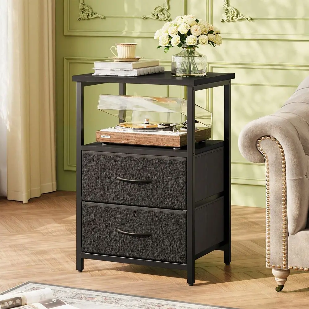 1 Or 2 Drawers End Table, Nightstand Side Table With Fabric Drawers, End Table With PU Finish, Bedside Table, Living Room Bedro
1 Or 2 Drawers End Table, Nightstand Side Table With Fabric Drawers, End Table With PU Finish, Bedside Table, Living Room Bedro