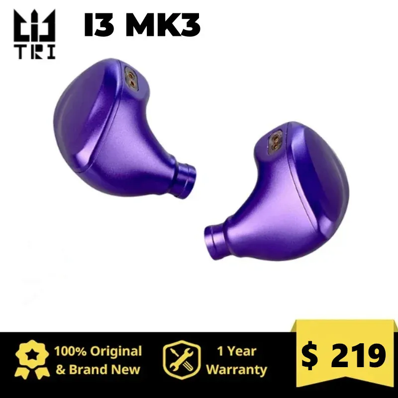 TRI I3 MK3 3rd Gen Planara+BA+DD Hybrid Flagship IEM In-Ear Monitor HIFI Headphones High Resolution Wired Earbuds New Arrival
TRI I3 MK3 3rd Gen Planara+BA+DD Hybrid Flagship IEM In-Ear Monitor HIFI Headphones High Resolution Wired Earbuds New Arrival