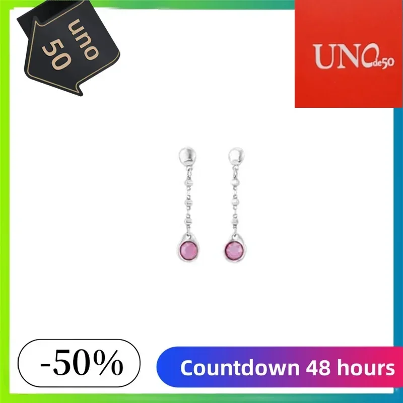 UNO DE 50 2025 Fashion Classic 925 Sterling Silver Earrings Exquisite High-Quality Jewelry Romantic Holiday Gift
UNO DE 50 2025 Fashion Classic 925 Sterling Silver Earrings Exquisite High-Quality Jewelry Romantic Holiday Gift