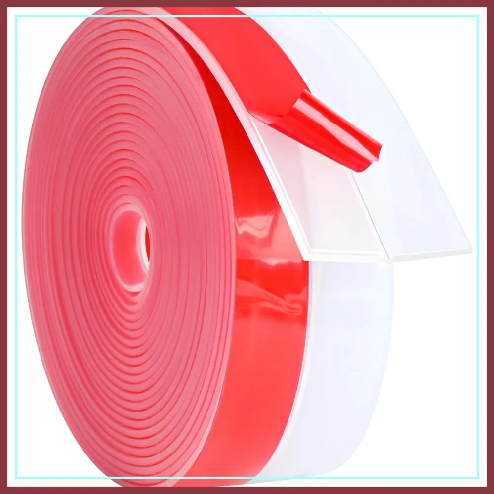 Self-Adhesive Silicone Door Seal Strip 2in x 20ft, Draft Stopper for Gaps, Clear
Self-Adhesive Silicone Door Seal Strip 2in x 20ft, Draft Stopper for Gaps, Clear