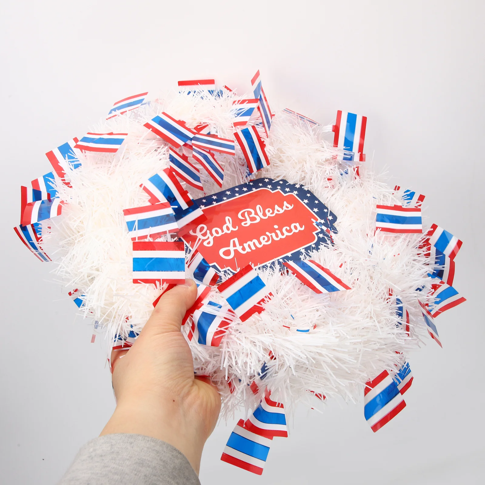 Independence Day Wreath Cloth Hanging Decor Party Wall Garland 4th of July Decoration Ornament
Independence Day Wreath Cloth Hanging Decor Party Wall Garland 4th of July Decoration Ornament
