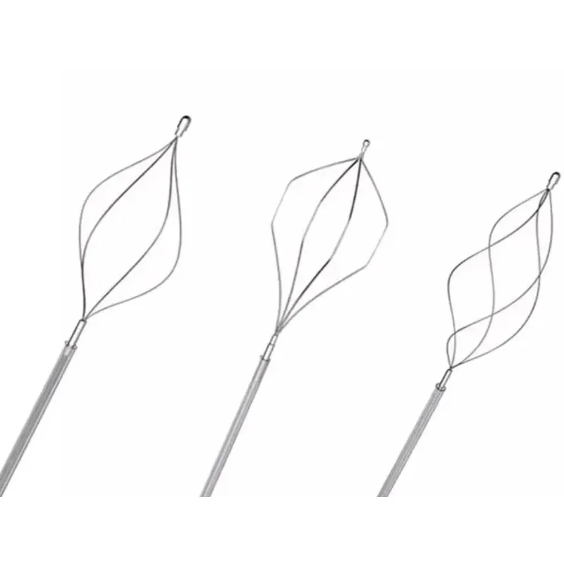 Disposable Endoscopic Reusable Stone Extraction Basket/ Rotatable Stone Retrieval Basket for Stone remove
Disposable Endoscopic Reusable Stone Extraction Basket/ Rotatable Stone Retrieval Basket for Stone remove