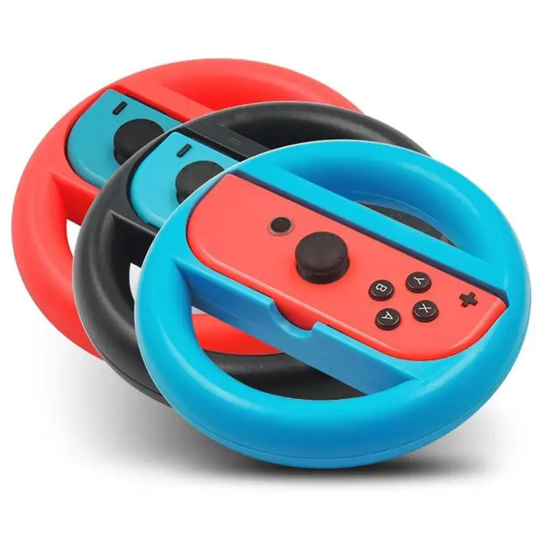 2 шт. гоночные рулевые колеса для Nintend Switch Joy Con ручка NS N-Switch аксессуары для игровой консоли инновационный эргономичный джойстик
2 шт. гоночные рулевые колеса для Nintend Switch Joy Con ручка NS N-Switch аксессуары для игровой консоли инновационный эргономичный джойстик