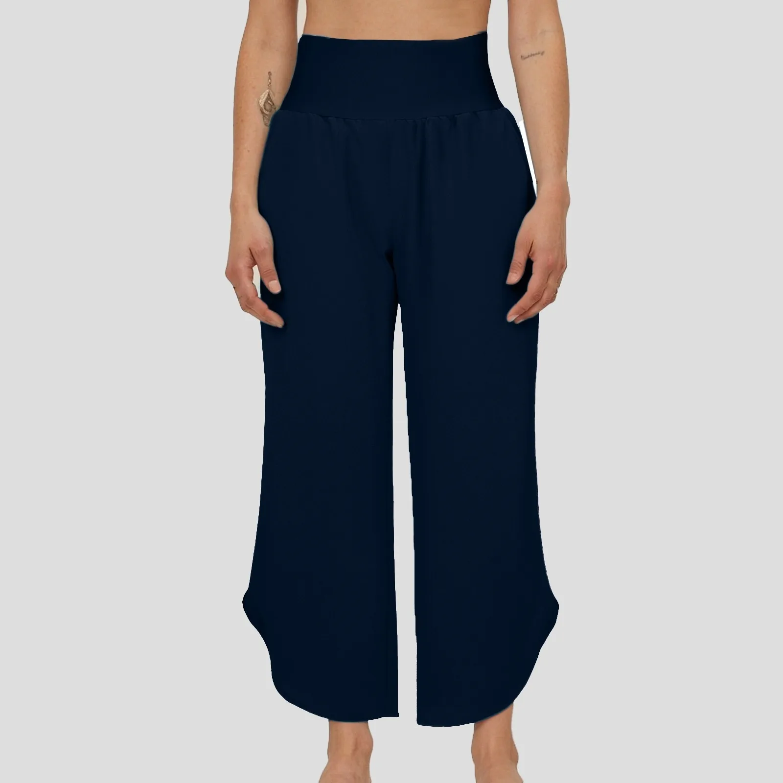 Wide Leg Long Pants For Women Comfy Solid Harem Yoga Trousers With Pockets Irregular Leg Sport Workout Casual Trouser 2025
Wide Leg Long Pants For Women Comfy Solid Harem Yoga Trousers With Pockets Irregular Leg Sport Workout Casual Trouser 2025