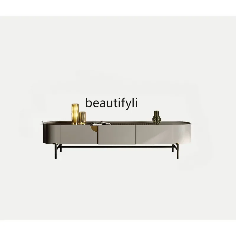 Modern light luxury TV cabinet Living room simple storage side cabinet Italian minimalist storage decorative cabinet
Modern light luxury TV cabinet Living room simple storage side cabinet Italian minimalist storage decorative cabinet
