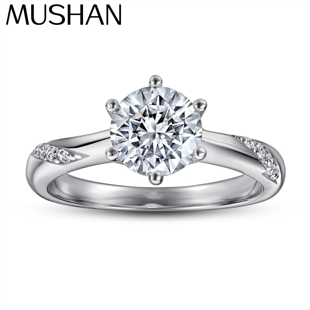 MuShan Jewelry 925 Sterling Silver Rings Bands Engagement Ring 7A Cubic Zirconia Valentine Anniversary Wedding Women Gift
MuShan Jewelry 925 Sterling Silver Rings Bands Engagement Ring 7A Cubic Zirconia Valentine Anniversary Wedding Women Gift