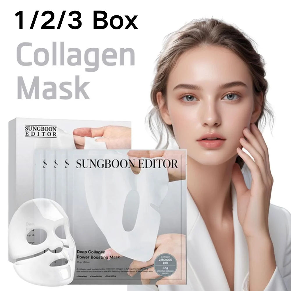 1/2/3 Box Collagen Facial Mask 4pcs Hydrating Firming Soothes Skin Night Repair Moisturizing Care Mask For Sensitive Dry Skin
1/2/3 Box Collagen Facial Mask 4pcs Hydrating Firming Soothes Skin Night Repair Moisturizing Care Mask For Sensitive Dry Skin