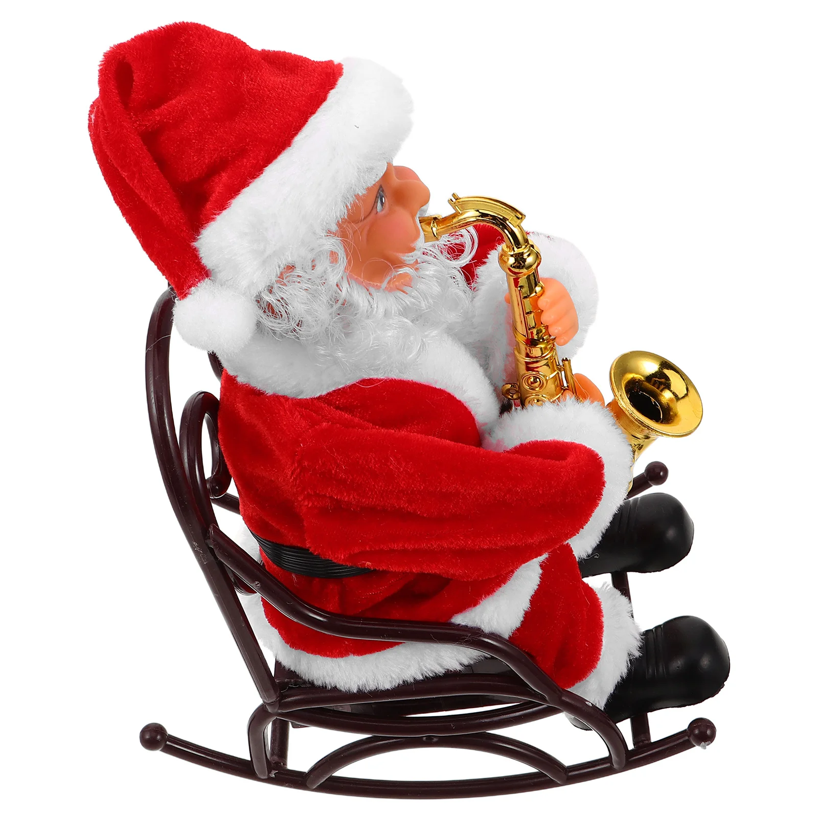 Musical Electric Santa on Rocking Chair - Creative Christmas Decoration for Holiday Parties and Shop Window Displays Novelty
Musical Electric Santa on Rocking Chair - Creative Christmas Decoration for Holiday Parties and Shop Window Displays Novelty