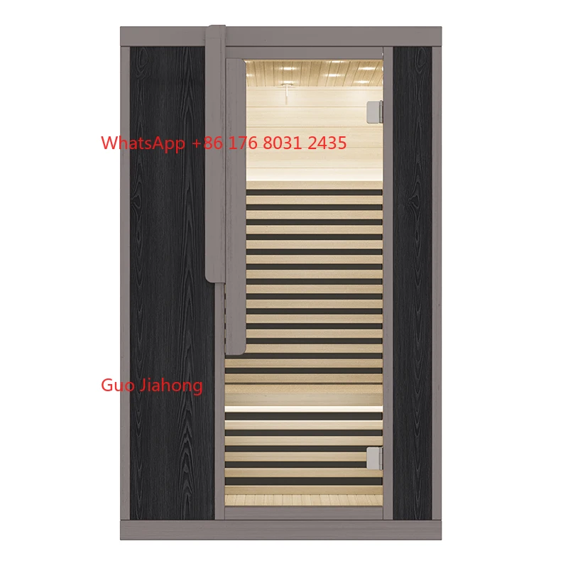 Modern 2 Person Indoor Wooden Sauna Canada Hemlock Cedar Commercial Sauna Room
Modern 2 Person Indoor Wooden Sauna Canada Hemlock Cedar Commercial Sauna Room