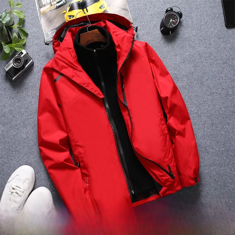 ex Outdoor Fce Lined Thiened Autumn Winter Jaet Mountaineering Clothing Two-Piece Set Detachable Hat Zipper Closur...
ex Outdoor Fce Lined Thiened Autumn Winter Jaet Mountaineering Clothing Two-Piece Set Detachable Hat Zipper Closur...