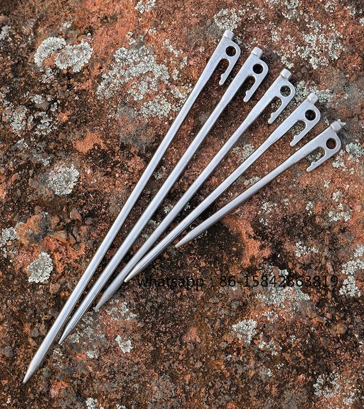 Extended Tent Floor Nails, Canopy Holder Set, Stainless Steel Sand Nails, Camping Wind Rope Nails To Prevent Falling Off
Extended Tent Floor Nails, Canopy Holder Set, Stainless Steel Sand Nails, Camping Wind Rope Nails To Prevent Falling Off