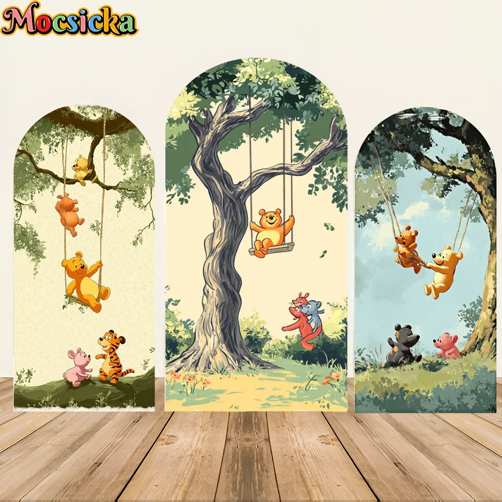 Little Bear Arch Background Coverage Little Pig Tiggo Baby Shower Birthday Party Decoration Photography Background Wall
Little Bear Arch Background Coverage Little Pig Tiggo Baby Shower Birthday Party Decoration Photography Background Wall