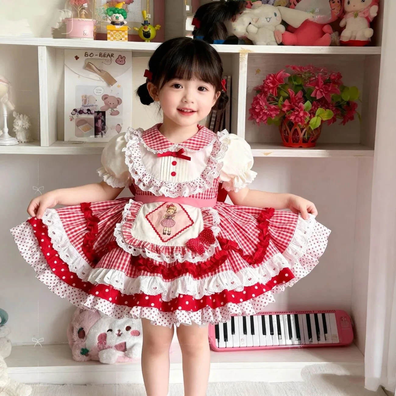 Girls' Dress Summer New Style Children's Princess Style Sweet Dress Baby Lolita Puff Skirt
Girls' Dress Summer New Style Children's Princess Style Sweet Dress Baby Lolita Puff Skirt