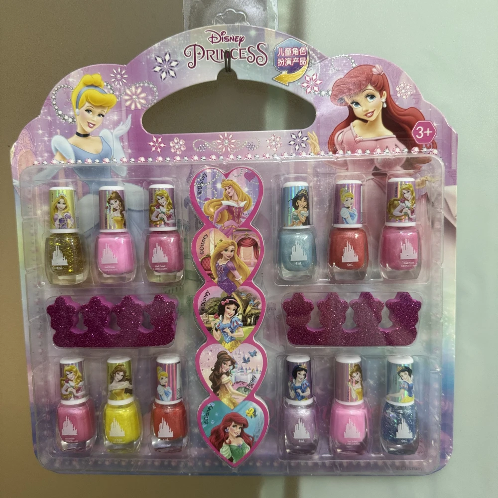 Детский лак для ногтей Disney «Холодное сердце», косплей, анимация, производные игрушки для девочек, принцесса Эльзы, набор игрушек для макияжа 
Детский лак для ногтей Disney «Холодное сердце», косплей, анимация, производные игрушки для девочек, принцесса Эльзы, набор игрушек для макияжа