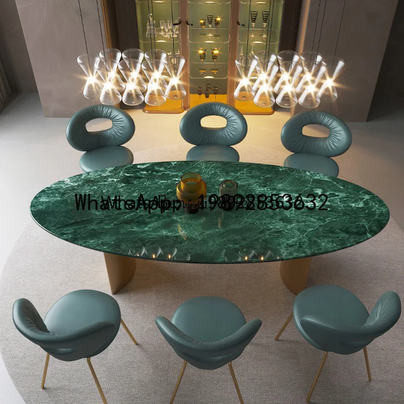 ZZ -*Natural marble French dining table Modern simple light luxury household rectangular table
ZZ -*Natural marble French dining table Modern simple light luxury household rectangular table