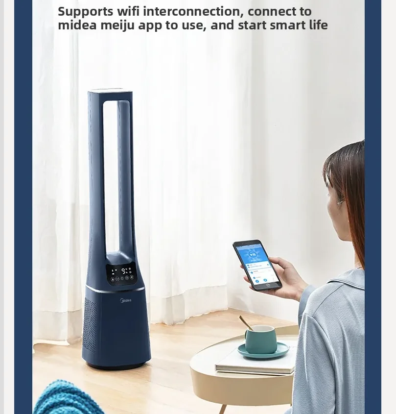 220V Midea Smart Bladeless Tower Fan Energy Saving Inverter Air Purifier for Living Room Bedroom Home Use HBA
220V Midea Smart Bladeless Tower Fan Energy Saving Inverter Air Purifier for Living Room Bedroom Home Use HBA