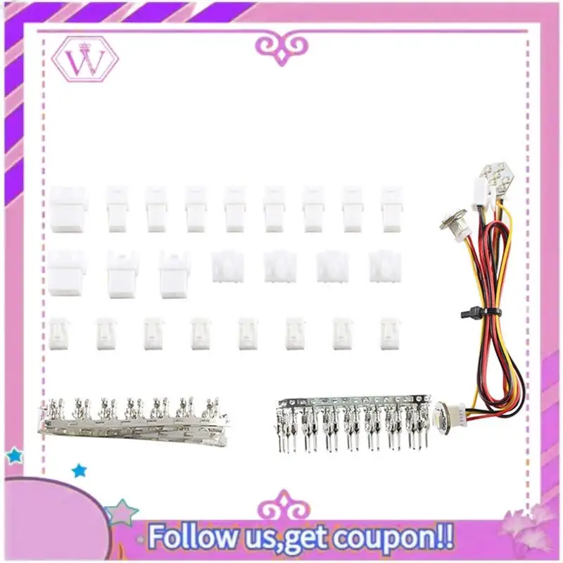 ABSL-RGBW LED Kit Mini Button PCB Leds PTFE Wiring Harness Led Light For Voron 2.4 Trident Stealthburner Extruder
ABSL-RGBW LED Kit Mini Button PCB Leds PTFE Wiring Harness Led Light For Voron 2.4 Trident Stealthburner Extruder