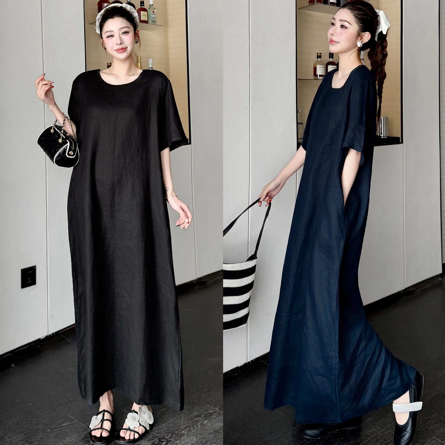 Elegant Long Sleeveless Dress Lightweight Breathable Versatile Slimming Summer 2026 New Style Fashionable Women's Clothing
Elegant Long Sleeveless Dress Lightweight Breathable Versatile Slimming Summer 2026 New Style Fashionable Women's Clothing