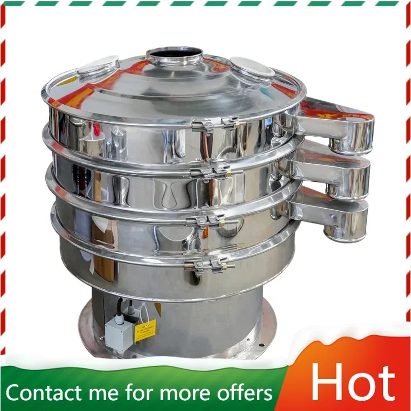 DZJX Large Capacity Ultrasonic Vibro Screen Vibration Sifter Rotary Vibrating Sieve Classifier Machine For Chemical Powder
DZJX Large Capacity Ultrasonic Vibro Screen Vibration Sifter Rotary Vibrating Sieve Classifier Machine For Chemical Powder