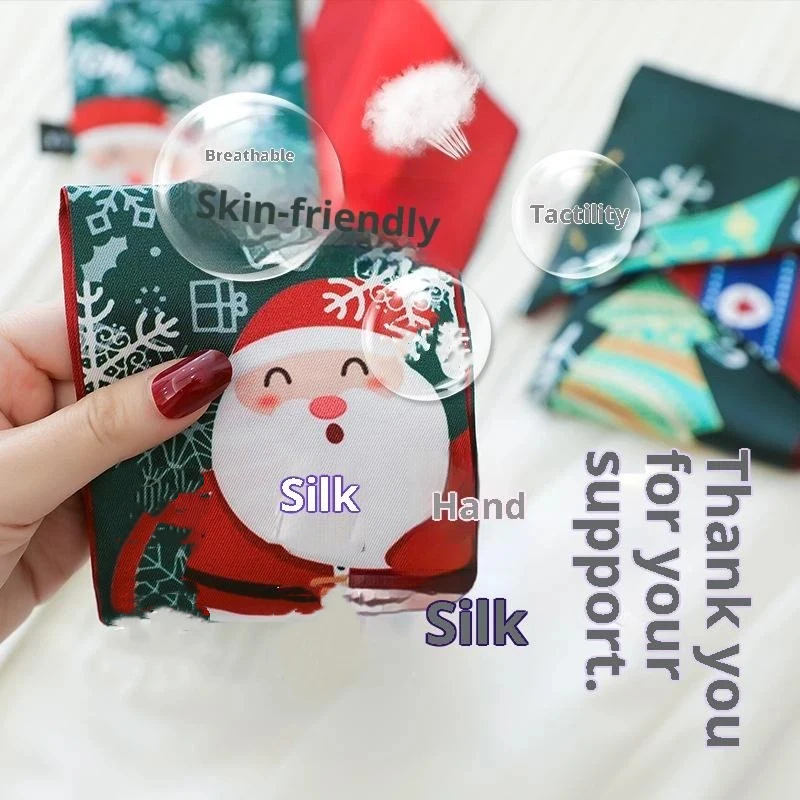 New Christmas Element Versatile Scarf - Holiday Bow Decorative Scarf Straps For Hair Accessories Bag Decoration & Gift
New Christmas Element Versatile Scarf - Holiday Bow Decorative Scarf Straps For Hair Accessories Bag Decoration & Gift