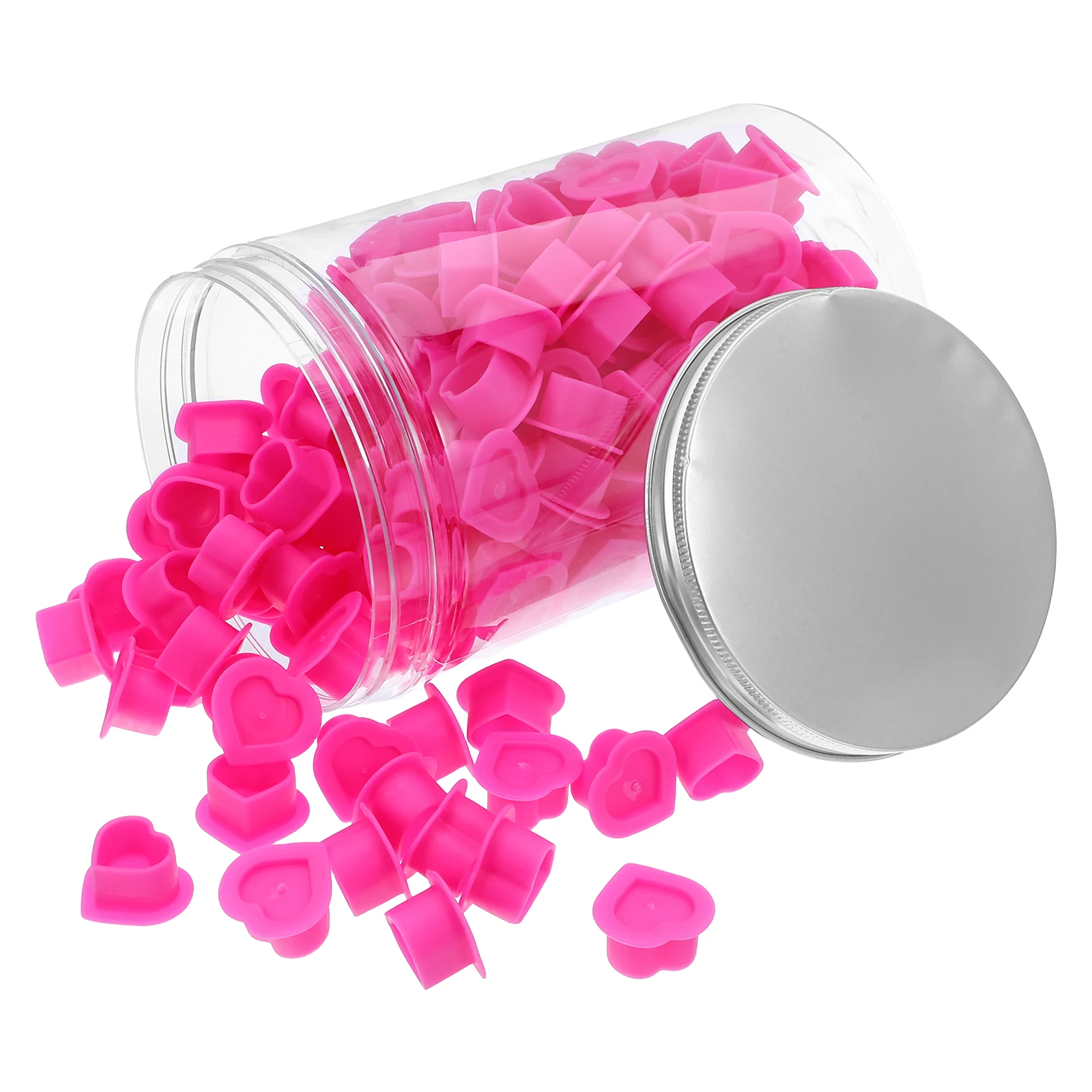 200 Pcs Tattoo Pigment Cup Makeup Silicone Ink Containers Stable Beauty Tools Holders for Heart-shaped Cleaning Silica Gel Cups
200 Pcs Tattoo Pigment Cup Makeup Silicone Ink Containers Stable Beauty Tools Holders for Heart-shaped Cleaning Silica Gel Cups
