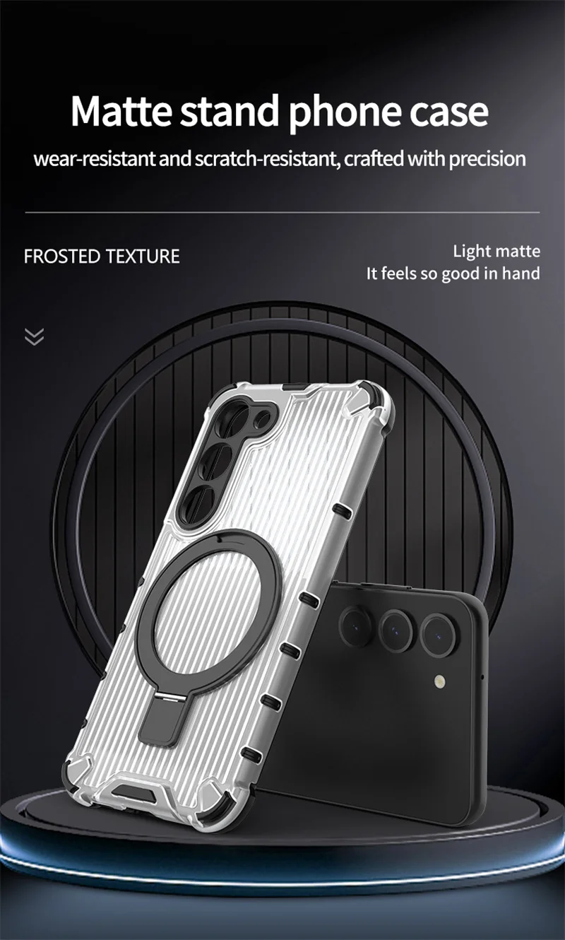 Light Canopy Magnetic Bracket Phone Case For Samsung S23 24 Utral Plus A54 35 25 Four Corner Anti Drop All Inclusive Phone Acces
Light Canopy Magnetic Bracket Phone Case For Samsung S23 24 Utral Plus A54 35 25 Four Corner Anti Drop All Inclusive Phone Acces
