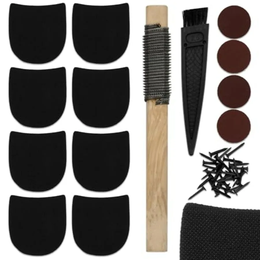 ® 8PCS 4 Pairs Boot Heel Replacement Kit, Cuttable Rubber Heel Pads for Shoe Heel Repair, Anti-Slip Boot Heel Repair Kit with N
® 8PCS 4 Pairs Boot Heel Replacement Kit, Cuttable Rubber Heel Pads for Shoe Heel Repair, Anti-Slip Boot Heel Repair Kit with N
