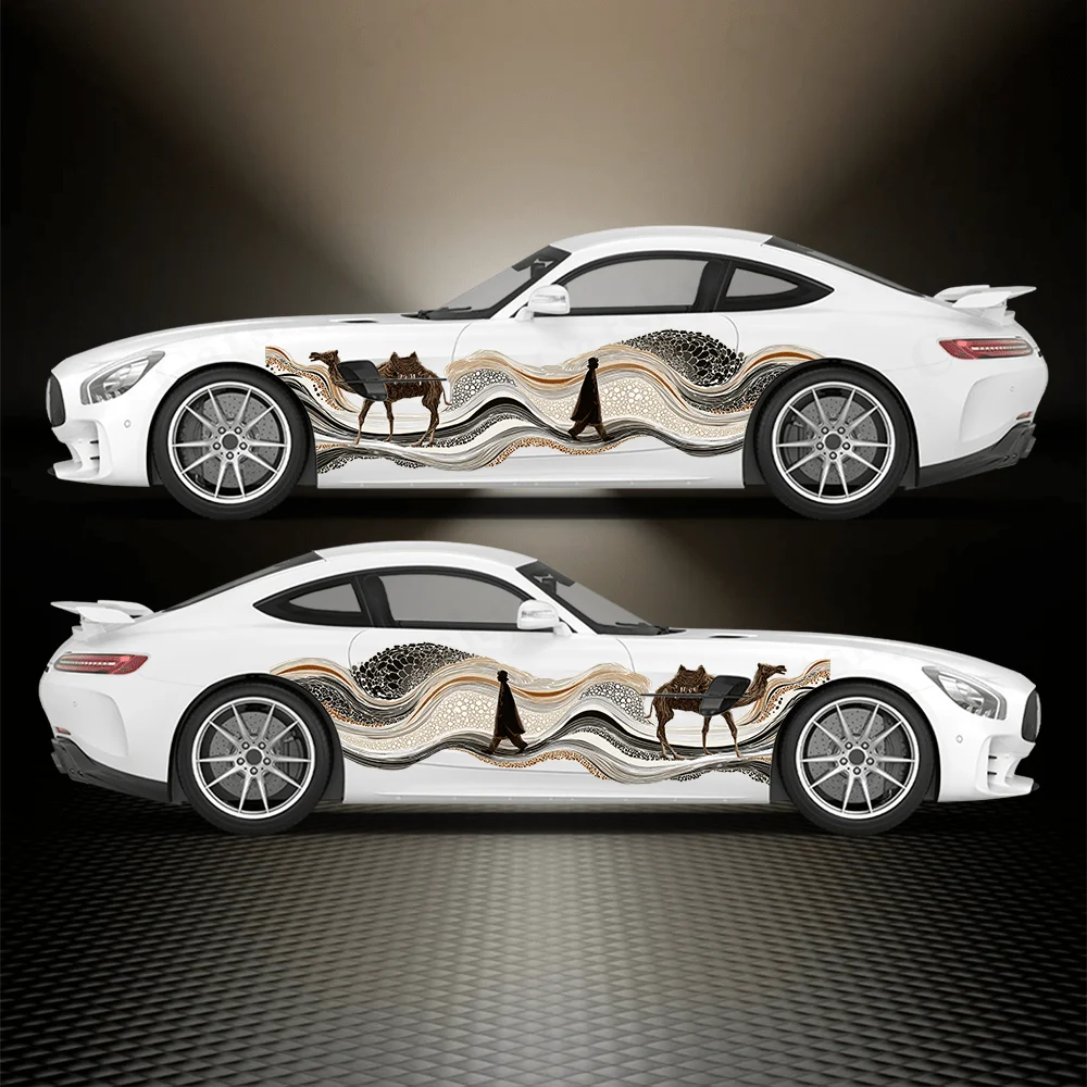 Silk Line of People and Camels Stickers Full Body Floral Decoration Scratches Protect Car Stickers Waterproof Car Vinyl Wraps
Silk Line of People and Camels Stickers Full Body Floral Decoration Scratches Protect Car Stickers Waterproof Car Vinyl Wraps