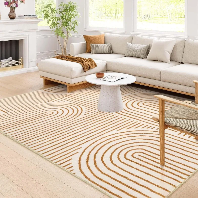 Abstract Lines Living Room Carpet Soft Bedroom Bedside Rug Home Machine Washable Non-Slip Sofa Coffee Table Floor Mat Ковер 러그
Abstract Lines Living Room Carpet Soft Bedroom Bedside Rug Home Machine Washable Non-Slip Sofa Coffee Table Floor Mat Ковер 러그