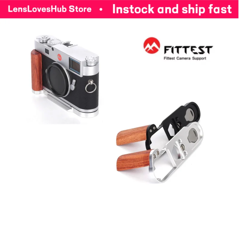 FITTEST Wooden Hand Grip for Leica M11 M11-P, Rosewood Metal L Bracket, Arca Swiss Quick Release Plate Base, Fit RRS Tripod
FITTEST Wooden Hand Grip for Leica M11 M11-P, Rosewood Metal L Bracket, Arca Swiss Quick Release Plate Base, Fit RRS Tripod