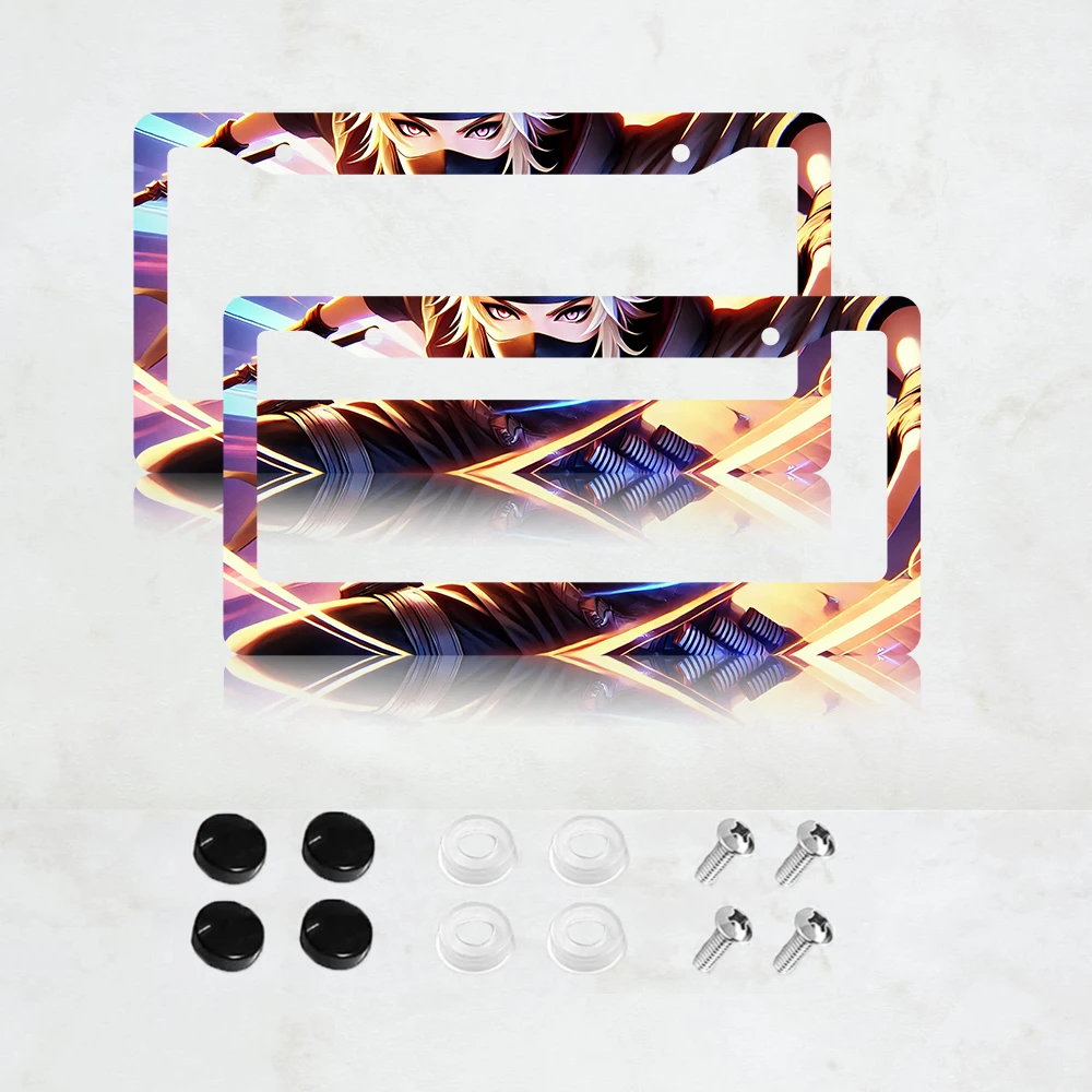 2 шт. рамки для номерных знаков в стиле аниме, 12x6 дюймов, из алюминия — яркий дизайн с персонажами, подходят для американских автомобилей
2 шт. рамки для номерных знаков в стиле аниме, 12x6 дюймов, из алюминия — яркий дизайн с персонажами, подходят для американских автомобилей