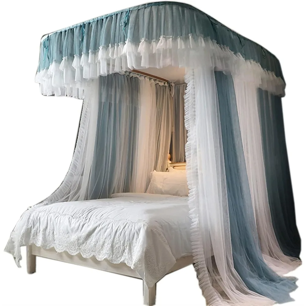 Bedspread Mosquito Net Bed Canopy Mosquito Net for Single Double Bed Height Adjustable U Rail s Room Decoration Bed Canopy Curta
Bedspread Mosquito Net Bed Canopy Mosquito Net for Single Double Bed Height Adjustable U Rail s Room Decoration Bed Canopy Curta