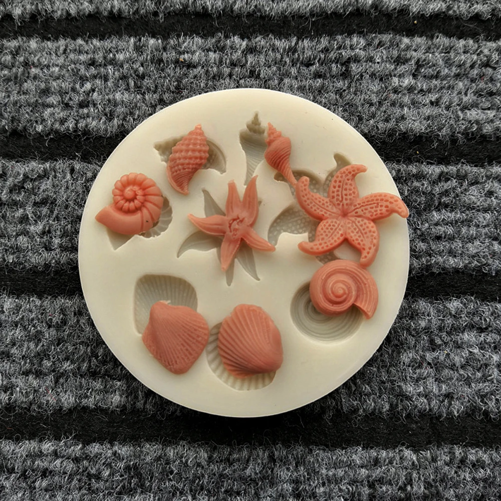 Nordic Aesthetic Candle Mold Silicone Fondant Mold Beach Sea Animals Cake Conch Seashell Summer Baking Mould Home Decoration
Nordic Aesthetic Candle Mold Silicone Fondant Mold Beach Sea Animals Cake Conch Seashell Summer Baking Mould Home Decoration