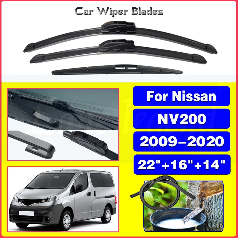 Автомобильный стеклоочиститель для Nissan nv200 2009-2020, лобовое стекло, лобовое стекло, автомобильные аксессуары 2018 2019 22 16 14 дюймов
Автомобильный стеклоочиститель для Nissan nv200 2009-2020, лобовое стекло, лобовое стекло, автомобильные аксессуары 2018 2019 22 16 14 дюймов